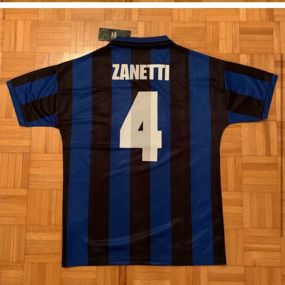 Retro Inter Milan Jersey Zanetti #4